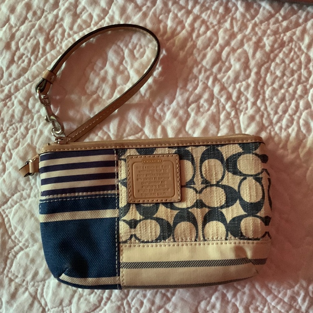 Vintage Coach Clutch Purse